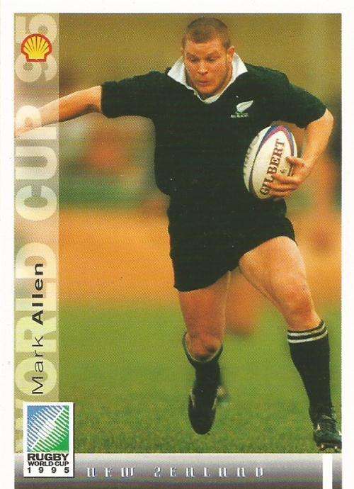 MARK ALLEN - SPORTS DECK "RUGBY WORLD CUP 95" -  BASE TRADING CARD 148