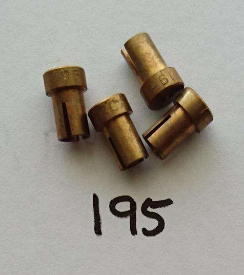 WEBBER DCOE - SET OF 4 AIR CORRECTION JETS - SIZE 195