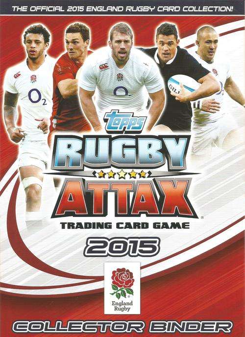 RUGBY WORLD CUP 2015 - TOPPS - COMPLETE 240 TRADING CARD SET - INCLUDES BINDER + L/EDITION CARD