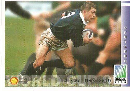BRYAN REDPATH  - SPORTS DECK `RUGBY WORLD CUP 95` -  BASE TRADING CARD 104