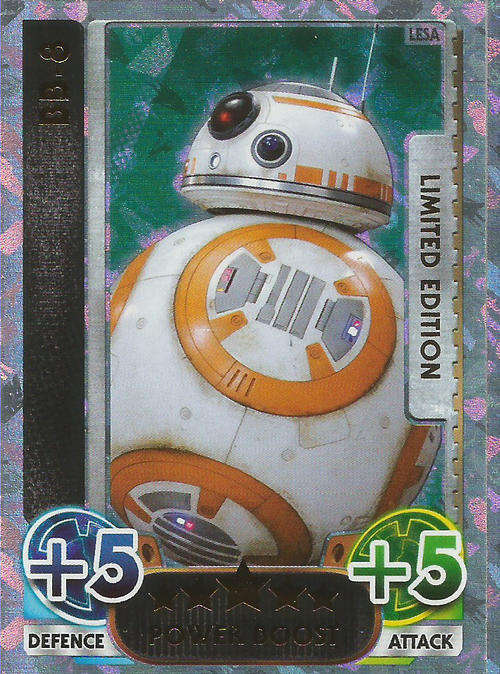 DB8 - TOPPS `STAR WARS F/ATTAX MOVIE SERIES 4` 2016 - `LIMITED EDITION`CARD LESA