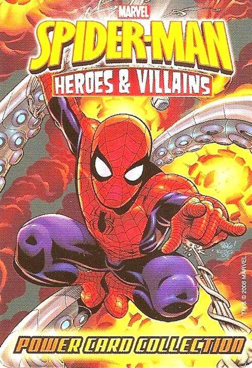 MARVEL SPIDERMAN 2011 - `HEROES & VILLAINS` COLLECTION - `BASE` CARDS AVAILABLE