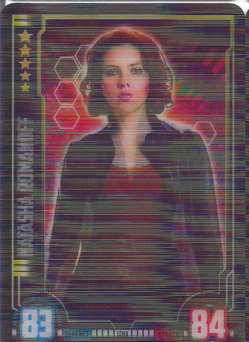 MARVEL HERO ATTAX UNIVERSE 2016 - BLACK WIDOW "FLIX-PIX" LIMITED EDITION CARD