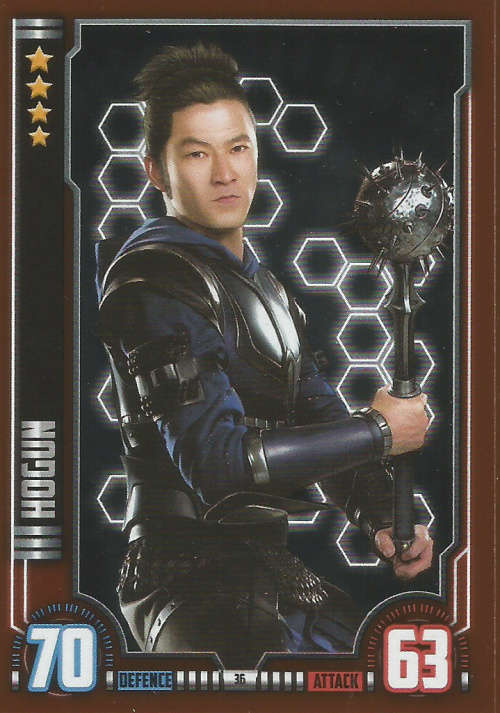 MARVEL HERO ATTAX UNIVERSE 2016 - HOGUN  `BRONZE MIRROR` FOIL TRADING CARD 36