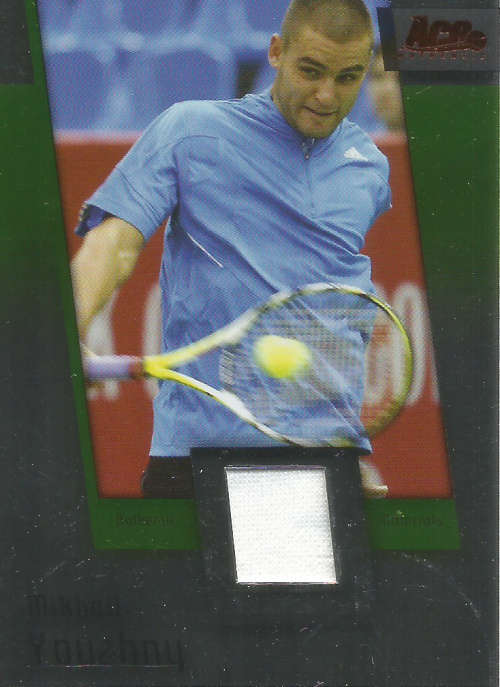 MIKHAIL YOUZHNY - ACE AUTHENTIC 07 "GRAND SLAM II" - CERTIFIED "MEMORABILIA" CARD JC9