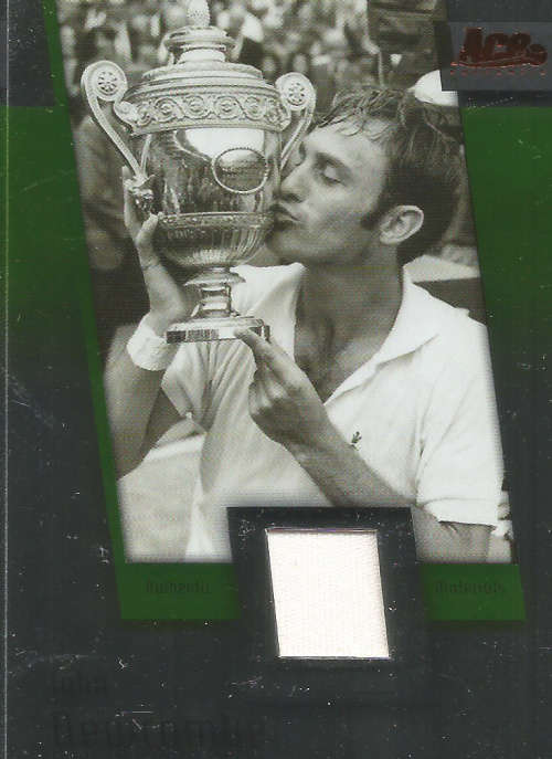 JOHN NEWCOMBE - ACE AUTHENTIC 07 "GRAND SLAM II" - CERTIFIED "MEMORABILIA" CARD JC22