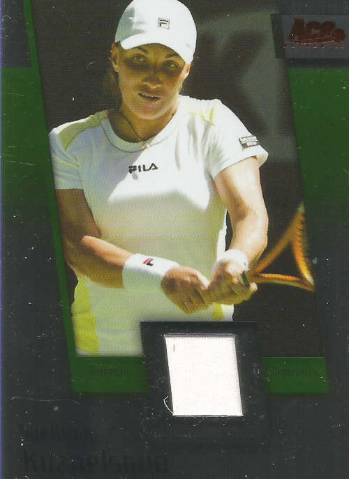 SVETLANA KUZNETSOVA - ACE AUTHENTIC 07 "GRAND SLAM II" - CERTIFIED "MEMORABILIA" CARD JC10