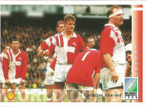 CANADA  - SPORTS DECK `RUGBY WORLD CUP 95` -  BASE TRADING CARD 198