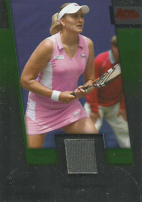 NADIA PETROVA - ACE 07 "GRAND SLAM II" - CERTIFIED BRONZE "BLACK MEMORABILIA" CARD JC15
