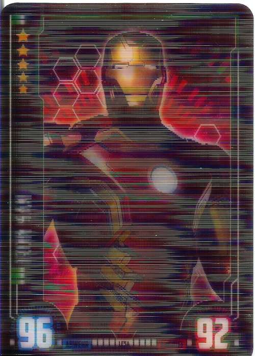 MARVEL HERO ATTAX UNIVERSE 2016 - IRONMAN "FLIX-PIX" LIMITED EDITION CARD
