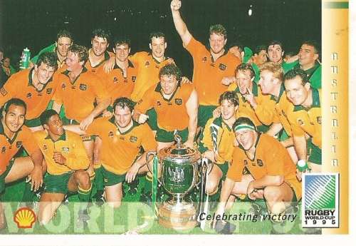 AUSTRALIA  - SPORTS DECK "RUGBY WORLD CUP 95" -  BASE TRADING CARD 200