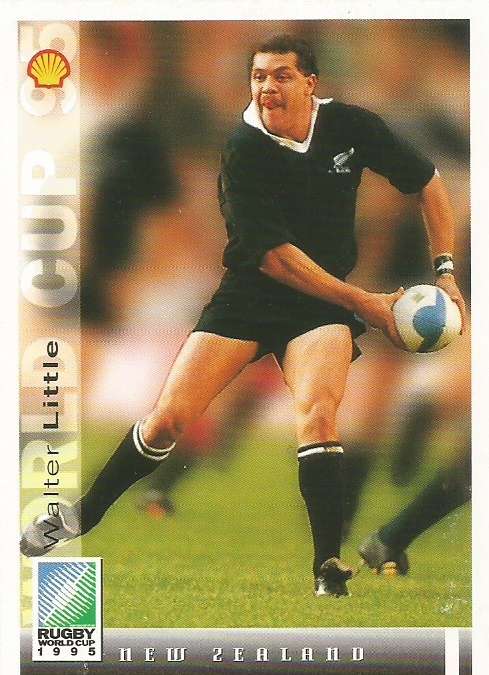 WALTER LITTLE  - SPORTS DECK "RUGBY WORLD CUP 95" -  BASE TRADING CARD 145