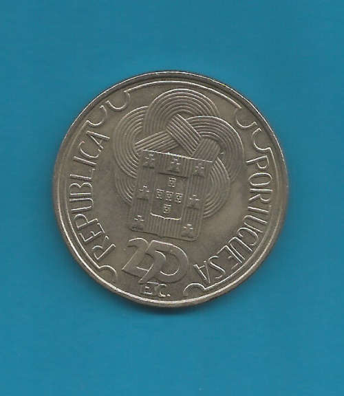PORTUGAL 1988 - 250 ESCUDOS `SEOUL OLYMPICS` COIN - VF CONDITION COIN