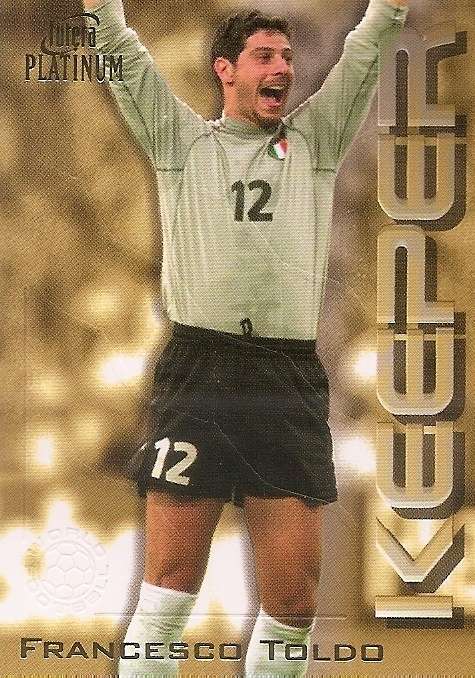 FRANCESCO TOLDO - FUTERA PLATINUM WF 2003 - "RARE" "KEEPER" INSERT TRADING CARD
