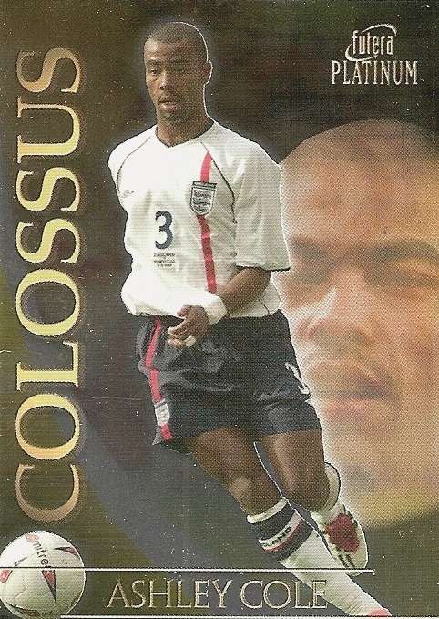 ASHLEY COLE - FUTERA PLATINUM WF 2003 - "RARE" "COLOSSUS" INSERT TRADING CARD C2