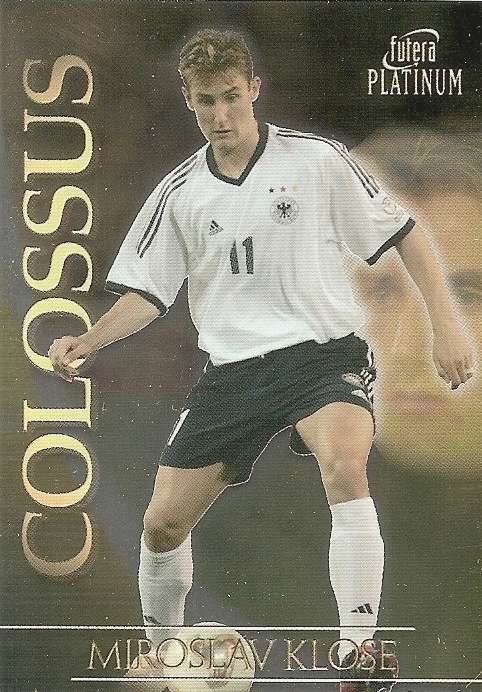 ANDRIY SHEVCHENKO - FUTERA PLATINUM WF 2003 - "RARE" "COLOSSUS" INSERT TRADING CARD C11