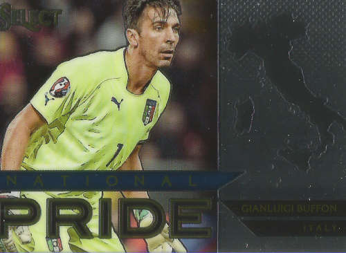 GIGI BOUFON - PANINI "PRIZM SELECT 2015"  - "NATIONAL PRIDE" TRADING CARD 25