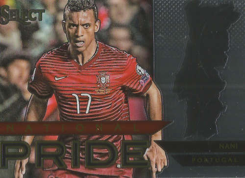 NANI - PANINI "PRIZM SELECT 2015"  - "NATIONAL PRIDE" TRADING CARD 32