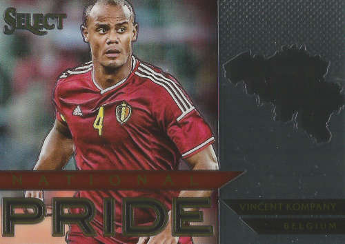 VINCENT KOMPANY - PANINI "PRIZM SELECT 2015"  - "NATIONAL PRIDE" TRADING CARD 4