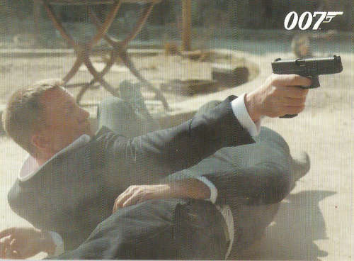 JAMES BOND `AUTO & RELICS 2012` - MOVIE TRADING CARDS - PROMO TRADING CARD P1