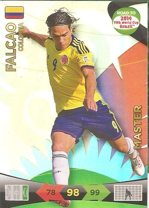 FALCAO - PANINI "ROAD to the WORLD CUP 2014" - "MASTER" CARD