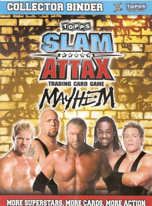 DREW MACINTYRE - WWE WRESTLING - `TOPPS SLAM ATTAX MAYHEM`  2012/13 - `CHAMPION` TRADING CARD