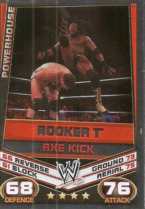 WWE WRESTLING - `TOPPS SLAM ATTAX REBELLION`  2013/14 - `SIGNATURE MOVES`  FOIL TRADING CARDS