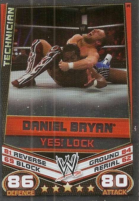 WWE WRESTLING - `TOPPS SLAM ATTAX REBELLION`  2013/14 - `SIGNATURE MOVES`  FOIL TRADING CARDS