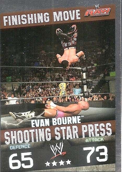WWE WRESTLING - `TOPPS SLAM ATTAX EVOLUTION`  2010 - `SIGNATURE MOVES` FOIL TRADING CARDS AVAILABLE