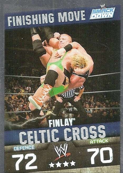 WWE WRESTLING - `TOPPS SLAM ATTAX EVOLUTION`  2010 - `SIGNATURE MOVES` FOIL TRADING CARDS AVAILABLE