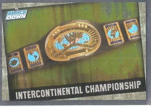 WWE WRESTLING - "TOPPS SLAM ATTAX EVOLUTION"  2010 - "TITLE BELTS" FOIL TRADING CARDS AVAILABLE