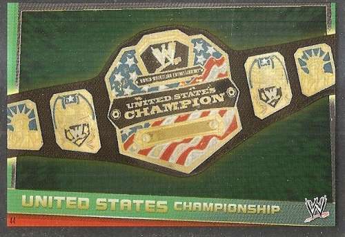 WWE WRESTLING - "TOPPS SLAM ATTAX REBELLION"  2013/14 - "TITLE BELTS"  FOIL TRADING CARDS