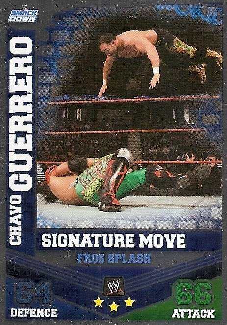WWE WRESTLING - `TOPPS SLAM ATTAX MAYHEM`  2012/13 - `SIGNATURE MOVES` FOIL TRADING CARDS AVAILABLE