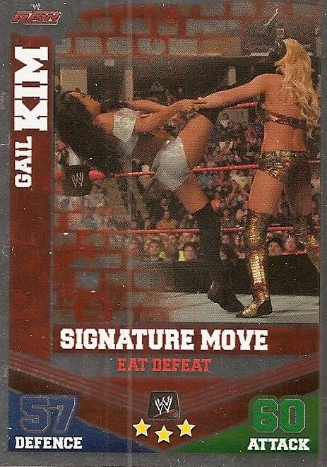 WWE WRESTLING - `TOPPS SLAM ATTAX MAYHEM`  2012/13 - `SIGNATURE MOVES` FOIL TRADING CARDS AVAILABLE