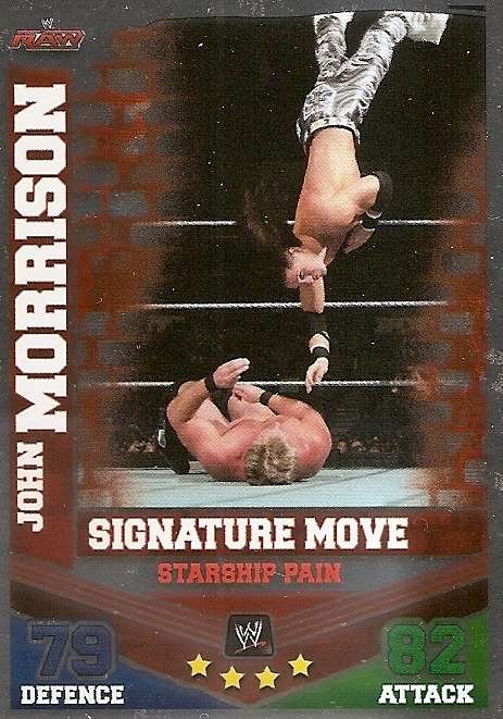 WWE WRESTLING - `TOPPS SLAM ATTAX MAYHEM`  2012/13 - `SIGNATURE MOVES` FOIL TRADING CARDS AVAILABLE