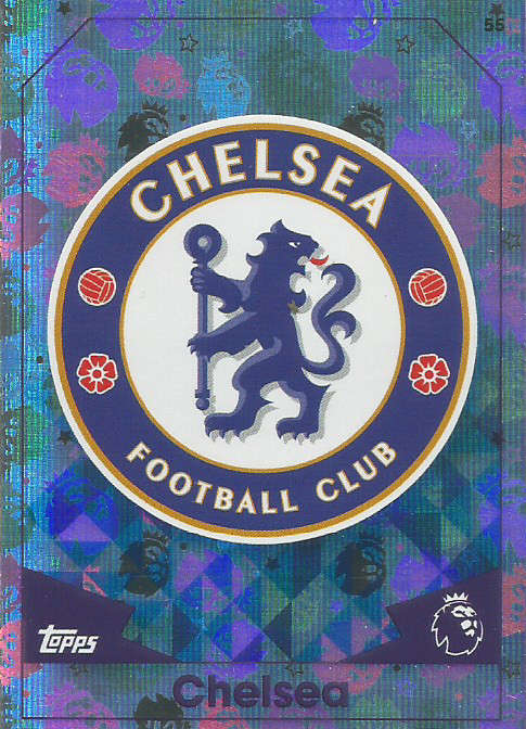 CHELSEA FC - MATCH ATTAX 2016/2017 - "CLUB BADGE" FOIL CARD