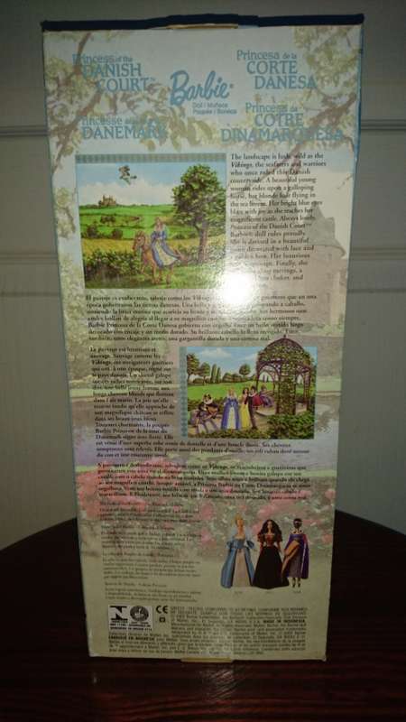 BARBIE DOLL - "PRINCESS of the DANISH COURT" 2002 COLLECTOR'S EDITION