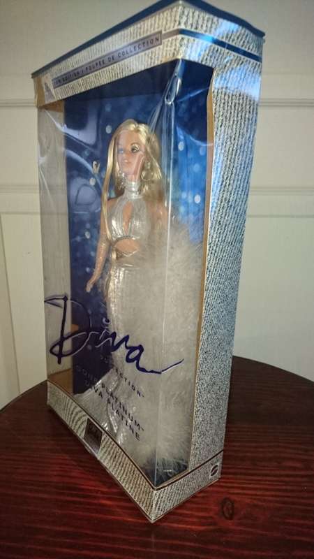 BARBIE DOLL - "BARBIE DIVA COLLECTION" 2002 -  "BARBIE GONE PLATINUM" - COLLECTOR'S EDITION