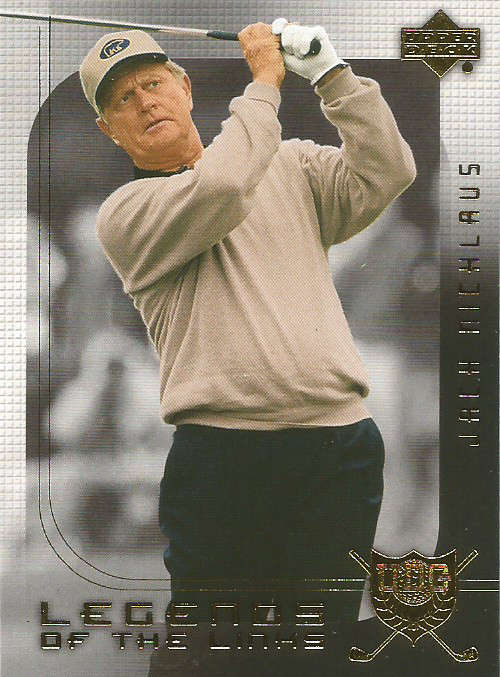JACK NICKLAUS -  `LEGENDS of GOLF` TRADING CARD - UPPER DECK 2004