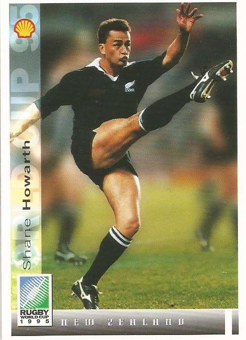 SHANE HOWARTH - SPORTS DECK "RUGBY WORLD CUP 95" -  BASE TRADING CARD 159