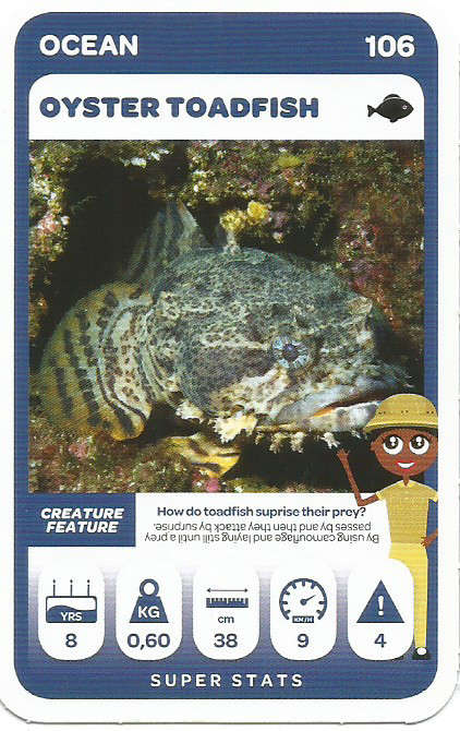 PICK n PAY "SOUTH AFRICAN SUPER ANIMALS" SERIES 2  - TRADING CARD 106