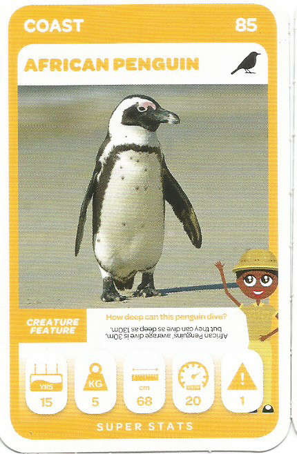 PICK n PAY "SOUTH AFRICAN SUPER ANIMALS" SERIES 2  - TRADING CARD 85