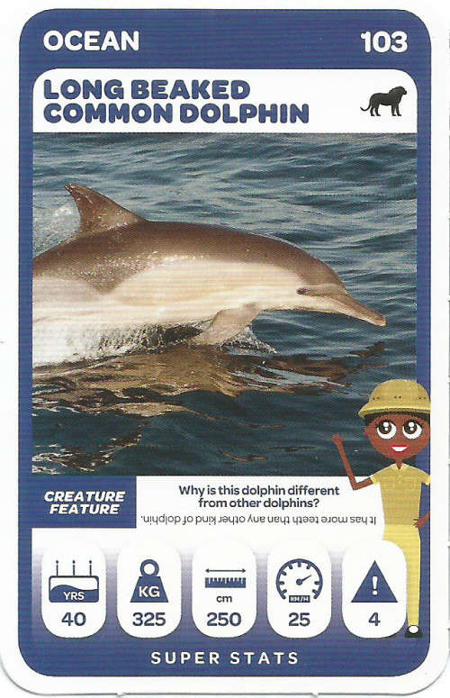 PICK n PAY "SOUTH AFRICAN SUPER ANIMALS" SERIES 2 - TRADING CARD 103