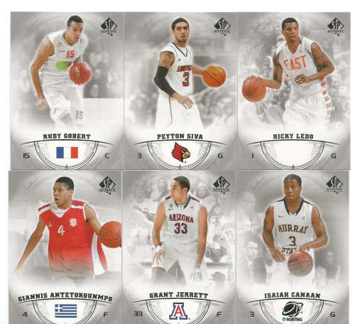 NBA - UPPER DECK 2014 - LOT OF 18 NBA SUPERSTARS "BASE" TRADING CARDS