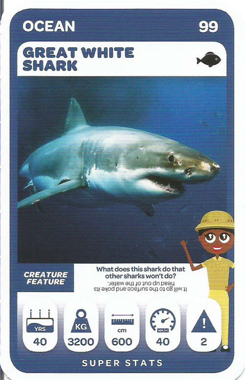 PICK n PAY "SOUTH AFRICAN SUPER ANIMALS" SERIES 2  - TRADING CARD 99