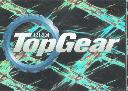TOP GEAR `TURBO ATTAX 2016/17` - BBC TOP GEAR  `GOLD FOIL` TRADING CARD 239