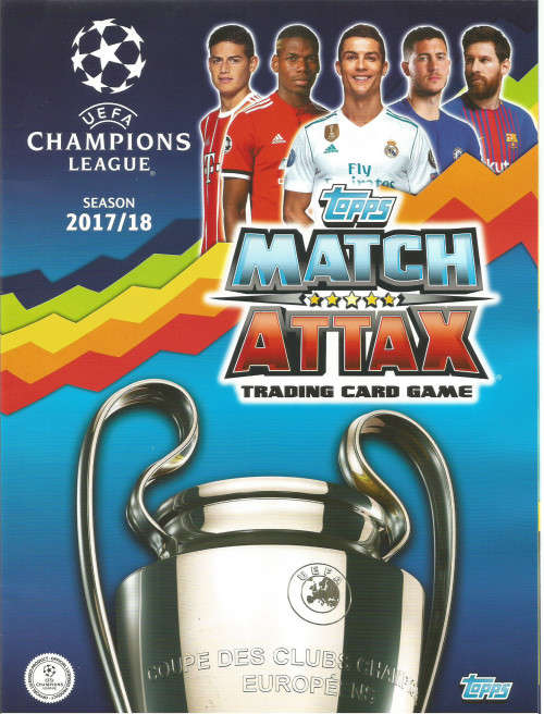CHAMPIONS LEAGUE 2017/18 - TOPPS - TEAM "BASE" TRADING CARDS AVAILABLE