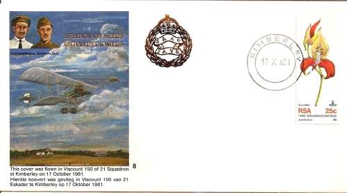 South Africa Airforce - Flight cover #8 - "AVIATION PIONEERS"