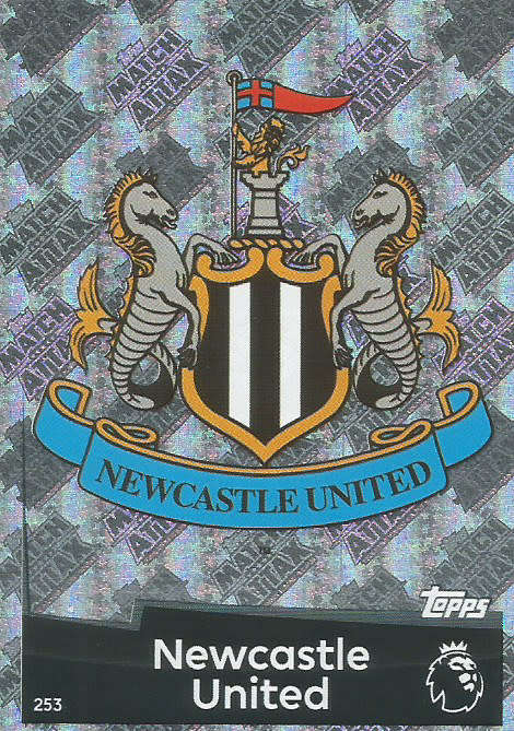 NEWCASTLE UNITED - MATCH ATTAX 2018/2019 - SILVER "CLUB BADGE" TRADING CARD