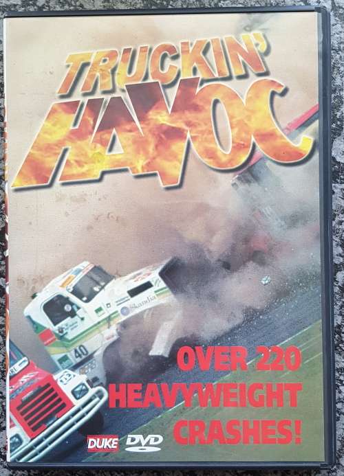 HAVOC `TRUCKS` - TV MOTOR RACING CRASHES -  1 HOUR DVD